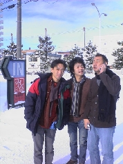 札幌に行く直前に大雪！